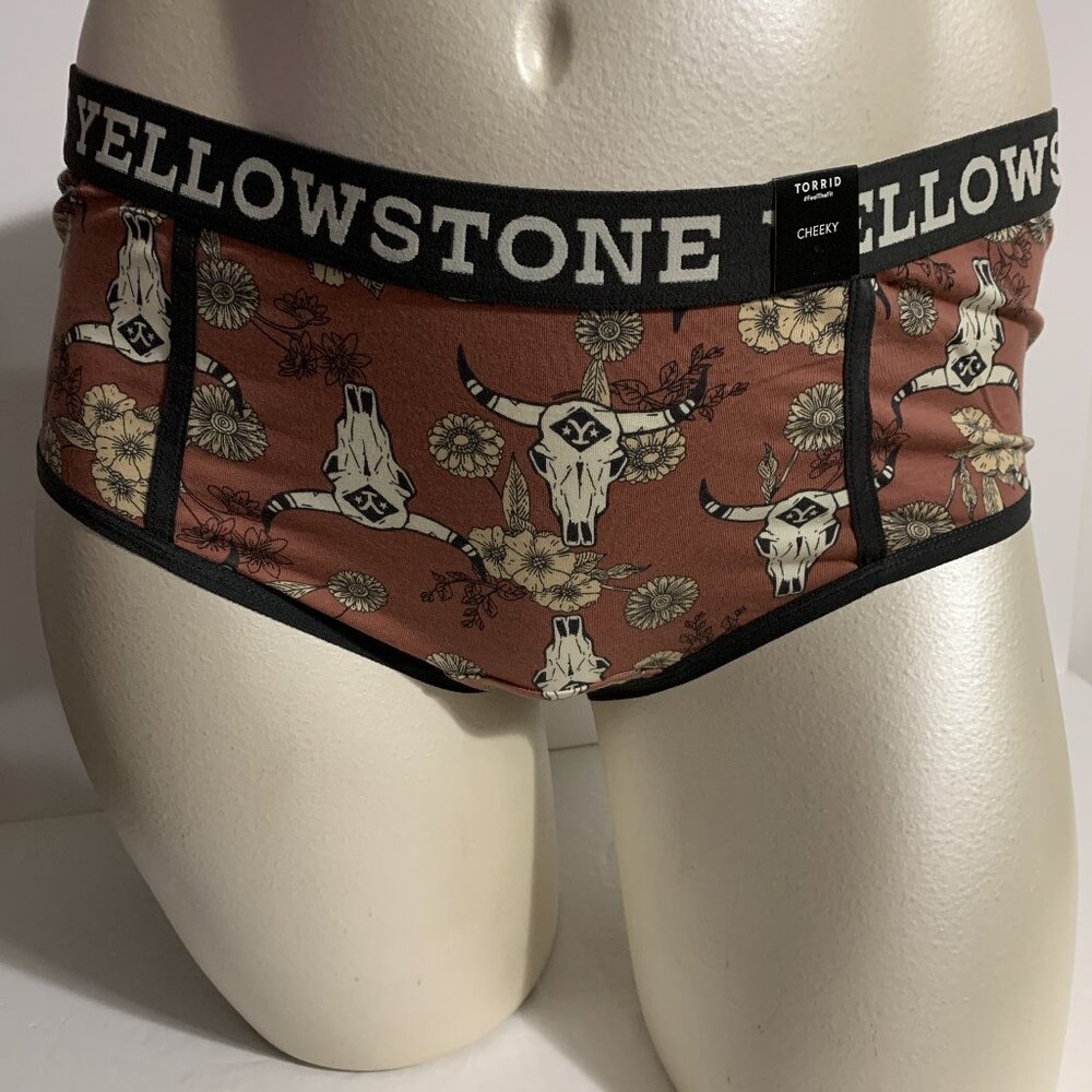 Torrid Cheeky Panties Underwear Yellowstone Dutton Ranch Plus Size 2 18 20